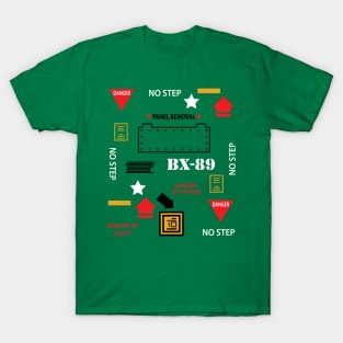 GI JOE inspired Decal TEE T-Shirt